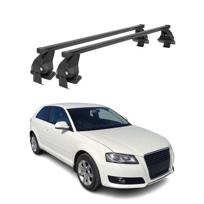 2006-2013 Audi A3 Hatchback Roof Rack Cross Bars Luggage Carrier 2 Pcs