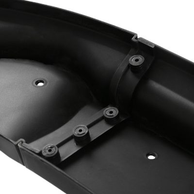 2014-2017 Honda Fit Glossy Black Polypropylene 3Pcs Bumper Lip Spoiler
