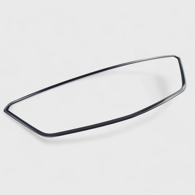2019-2023 Cadillac XT4 Grille Overlay Gloss Black 1Pcs ABS Plastic