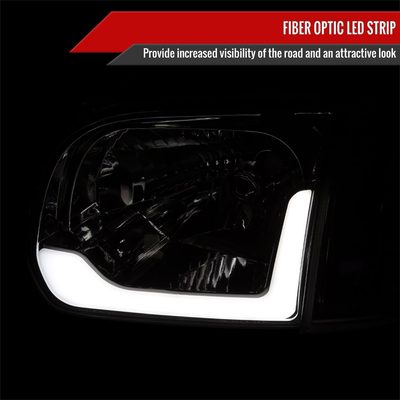 2005-2006 Toyota Tundra/05-2007 Sequoia Headlights Corner Lamps Amber & Smoke