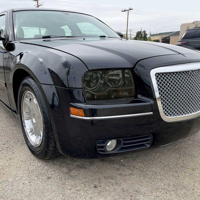 For Chrysler 300 2005-2010 Factory Style Headlights Chrome Housing Smoked Lens