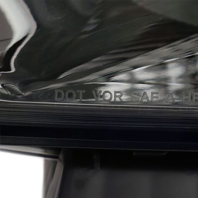 2013-2016 Dodge Dart Factory Headlights w/Projector High/Low Beam Chrome/Smoke