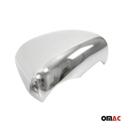 2005-2015 Nissan Xterra Side Mirror Cover Caps Stainless Steel Silver 2 Pcs