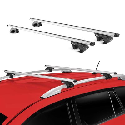 Roof Rack Cross Bars Luggage Carrier for Ford Focus Wagon 2000-2004 Alu Grey 2x
