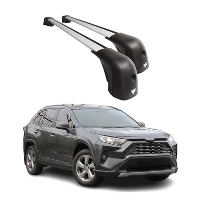 2019-2025 Toyota RAV4 Roof Racks Cross Bars Silver