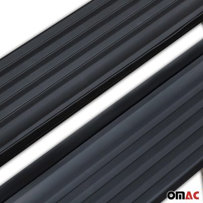 2017-2026 Audi Q7 Running Boards Side Steps Black