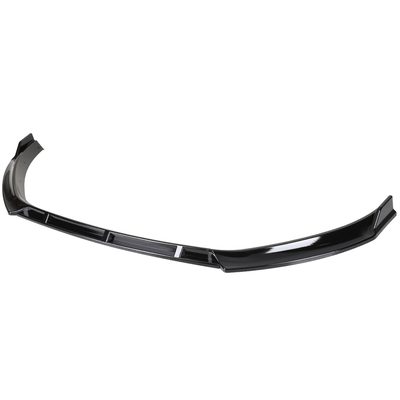 2014-2017 VW Golf Mk7 Glossy Black Polypropylene 3Pcs Bumper Lip Spoiler