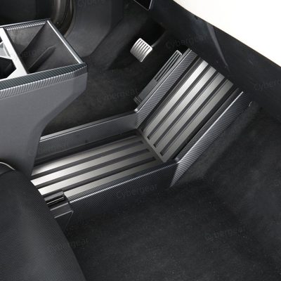 [Carbon Fiber Pattern ABS] Lower Console Protection Trim Cover For Cybertruck