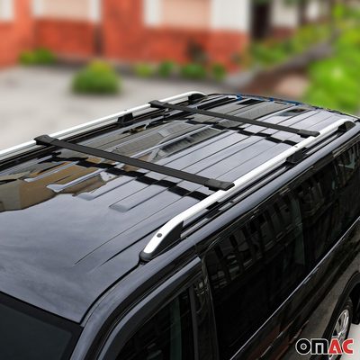 Roof Rack Cross Bars Luggage Carrier for Ford Ranger P375 2019-2022 Black 2Pcs