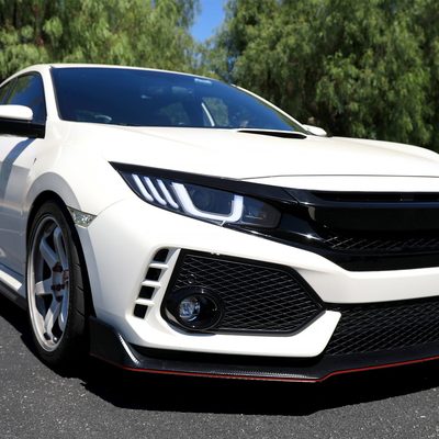 2016-2021 Honda Civic Projector Headlights LED Sequential Turn Signal Black