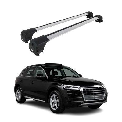 2018-2025 Audi Q5 2.gen Roof Rack Cross Bars Silver