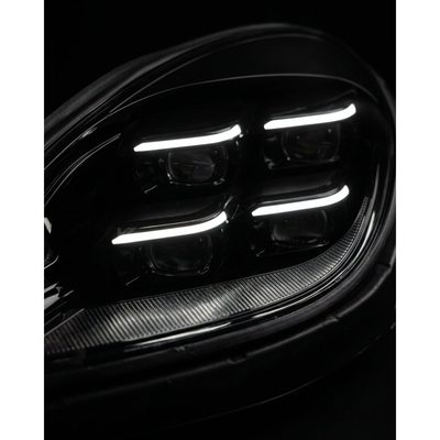 Porsche Macan 95B / 95B.1 LED Headlight Assembly with Daytime Running Lights 2014 - 2020 (Upgrade to 95B.3 Style / Replaces 96463190703)