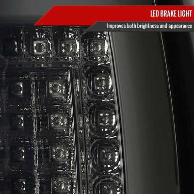 2000-2006 Chevy Suburban/Tahoe/Yukon/Yukon XL LED C Bar Tail Lights Smoke