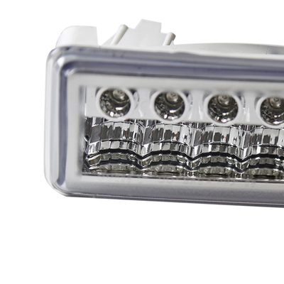 1998-2004 Chevy S10/ GMC Sonoma LED Bumper Lights Chrome Housing/Clear Lens