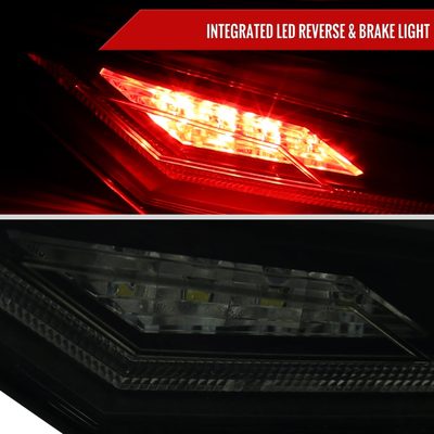 2018-2022 Toyota Camry LED Tail Lights Signal Lamps Matt Black/Smoke