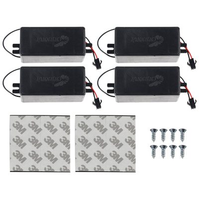2009-2014 Ford F-150 LED Tail Lights - OZ Matte Black Housing/Clear Lens