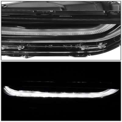 2019-2022 Chevrolet Blazer OE Style LED DRL Headlights - Black Housing