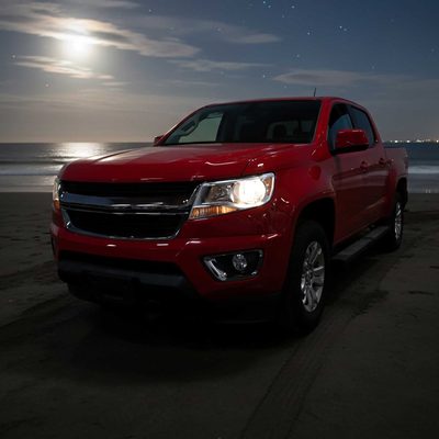 For Chevrolet Colorado 2015-2022 Factory Style Headlights Chrome Housing Clear Lens