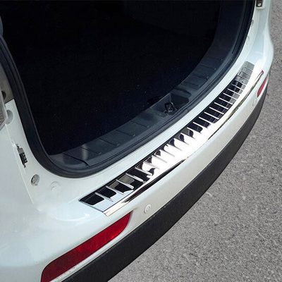 2011-2013 Mitsubishi Outlander Rear Bumper Guard Stainless Steel Glossy