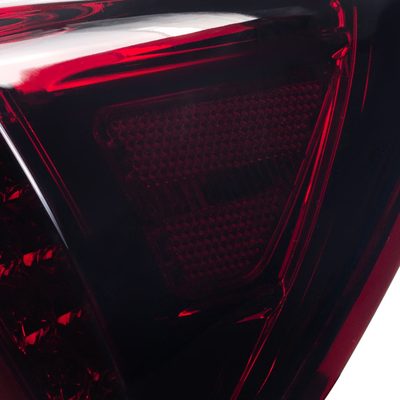 2006-2008 Lexus IS250/IS350 LED Tail Lights & Trunk Lights Chrome/Red Smoke