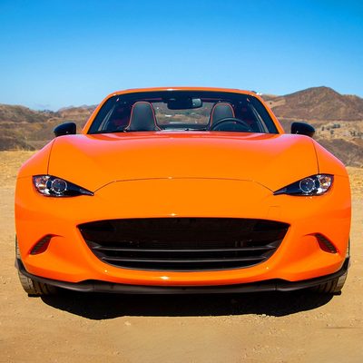 2016-2021 Mazda Miata MX-5 Matte Black 3Pcs Front Bumper Lip Splitter Kit