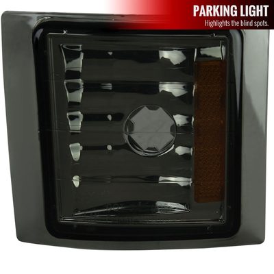 1994-1998 Chevy Silverado/Tahoe/Suburban/C10 Headlights LED Lights Smoke
