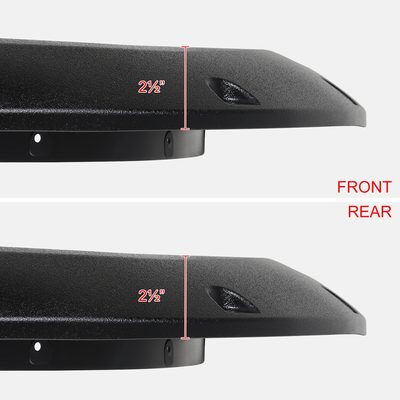2019-2024 Dodge RAM 1500 Textured Rivet Style Fender Flares Wheel Protector