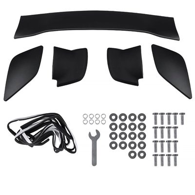 2015-2021 Subaru WRX/STI Matt Black ABS Factory STI 5PC Rear Spoiler Wing
