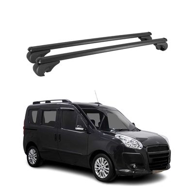 2015-2022 RAM ProMaster City Roof Rack Cross Bars Black