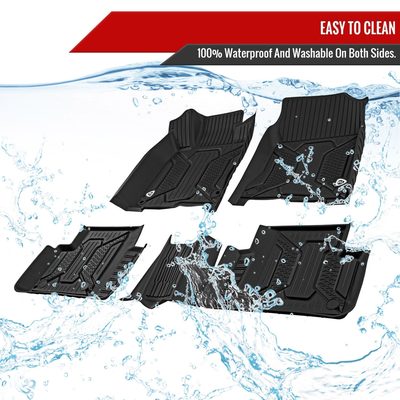 2016-2021 Honda Civic All Weather TPE Floor Mats Liner 5Pcs