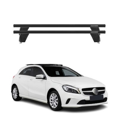 2013-2018 Mercedes A Class W176 Hatchback Roof Rack Cross Bars Black