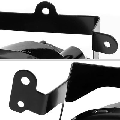 2006-2008 Honda Civic Coupe H11 Fog Lights Kit Chrome Housing/Smoke Lens