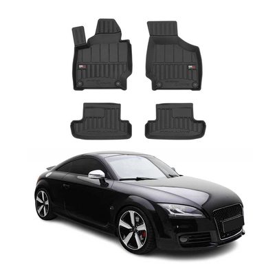 2006-2014 Audi TT Premium Floor Mats Liners Full Set All Weather Heavy Duty