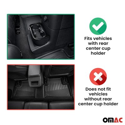 1999-2018 Mercedes G Class W463 Premium Floor Mats Liners Full Set All Weather Heavy Duty Black