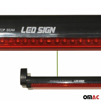 9 Inch 24 LED Red 3rd Brake Light High Mount Third Tail Stop Light 12V