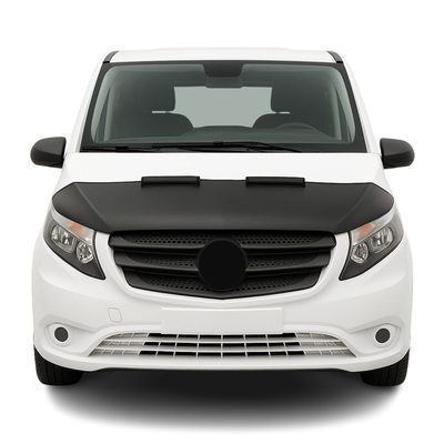 2016-2024 Mercedes Metris Car Bonnet Mask Hood Bra Half Black
