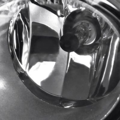 2006-2008 Toyota Yaris Sedan H11 Fog Lights Kit Chrome Housing/Clear Lens