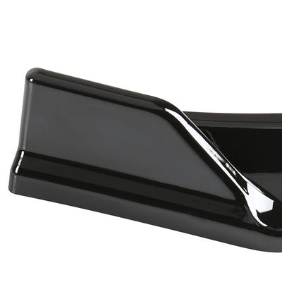 2014-2017 VW Golf Mk7 Glossy Black Polypropylene 3Pcs Bumper Lip Spoiler