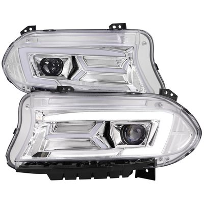 2015-2023 Dodge Charger LED Projector Headlights LED Turn Signal Chrome