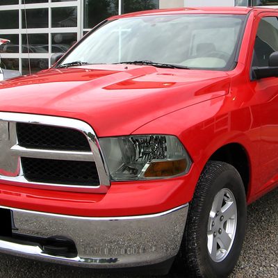 2009-2018 Dodge RAM 1500/ 2019-2023 2500 3500 Quad Headlights Chrome/Light Smoke
