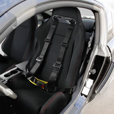 Universal Black 4 Point Racing Seat Belt Buckle Safety Harness