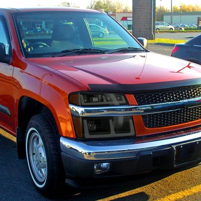 2004-2012 Chevy Colorado / Canyon LED Bar Factory Headlights Amber Corber Lamp