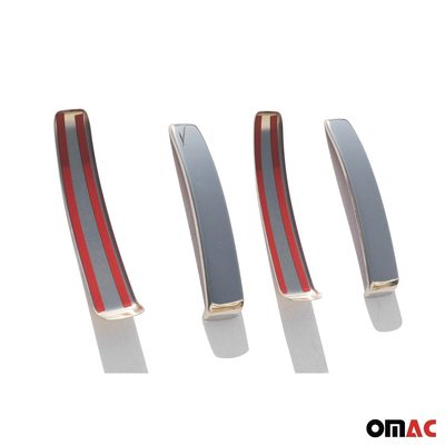 2015-2022 RAM ProMaster City Car Door Handle Cover Trim Stainless Steel 4 Pcs
