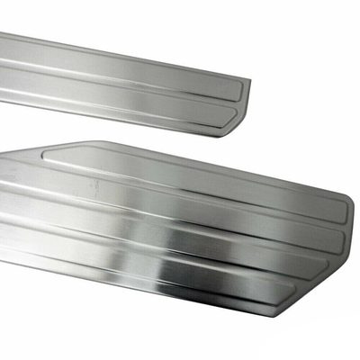 2010-2020 VW Amarok Door Sill Scuff Plate Scratch Protector Stainless Steel Brushed