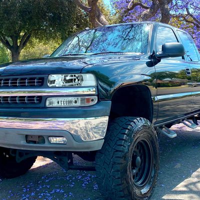 1999-2006 Chevy Silverado/Tahoe/Suburban Factory Style Headlights Chrome/Clear
