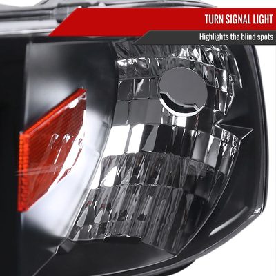 1994-2001 Dodge RAM 1500/ 1994-2002 RAM 2500 3500 Factory Headlights Matt Black