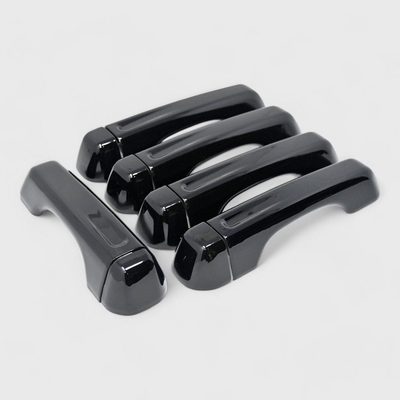 2018-2025 Jeep Wrangler JL Door Handle Cover Gloss Black 10Pcs ABS Plastic