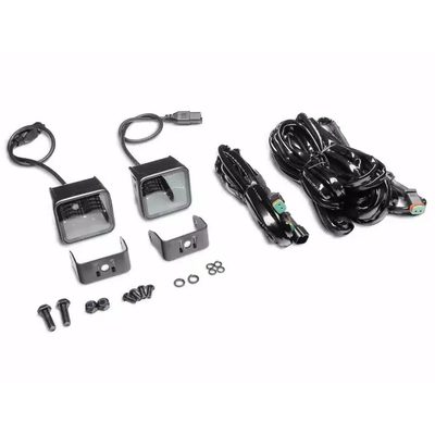 Faros CUBEIT 2.75" GR Blackout Series 2 Pares Flood