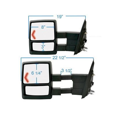 Fits 2009-2014 Ford F150, 2010-2014 F150 Raptor (KSR-61184F)