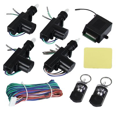 Remote Keyless Power Door Lock/Unlock Entry Kit 4-Function Remote Controls